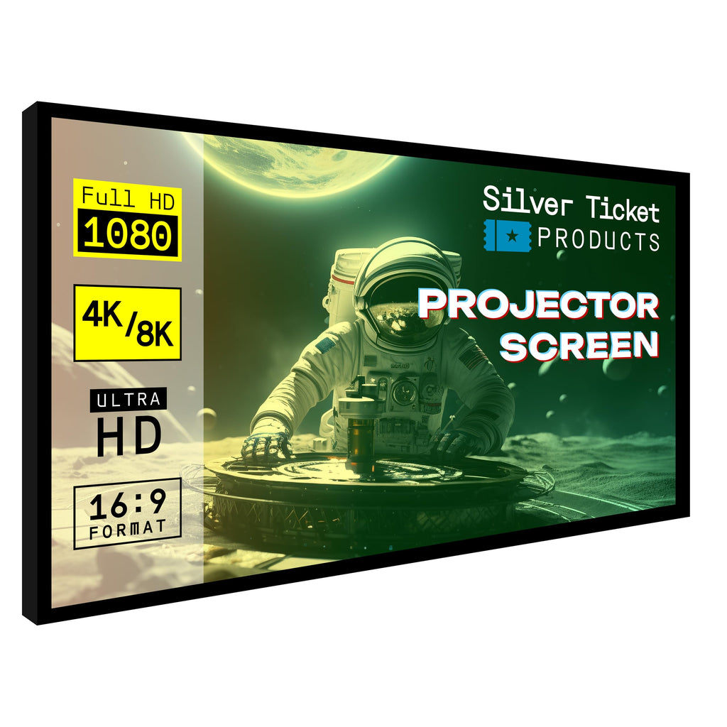 Fixed Frame 4K & 8K Home Theater Projection Screen
