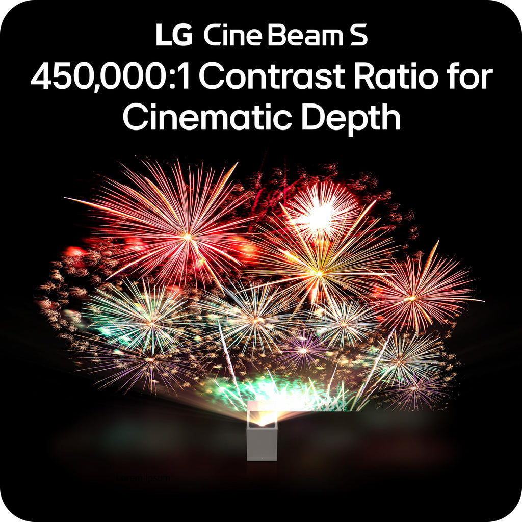4K Ultra Short Throw Smart Projector with Dolby Atmos
